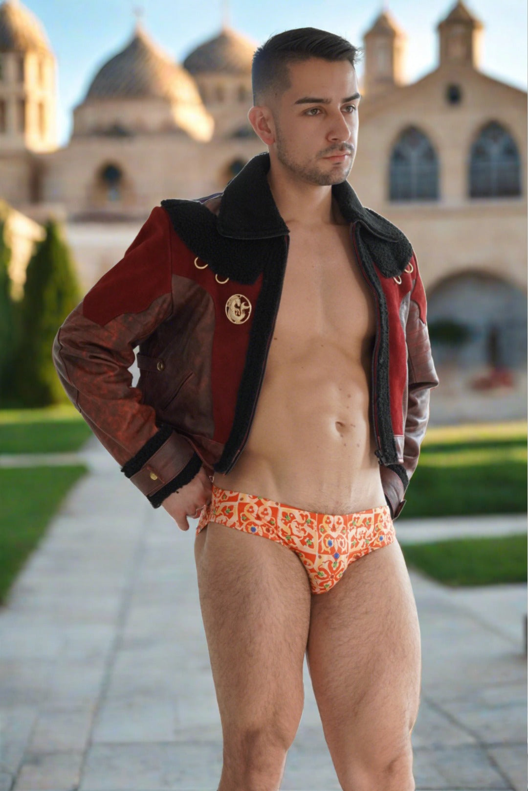 Our Constantinople Swim Brief for Men. Speedo style cut
