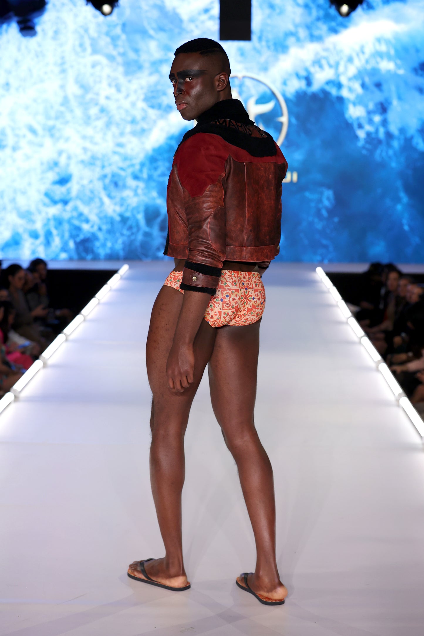 Our Constantinople Swim Brief for Men at New York Fashion Week. Speedo style cut