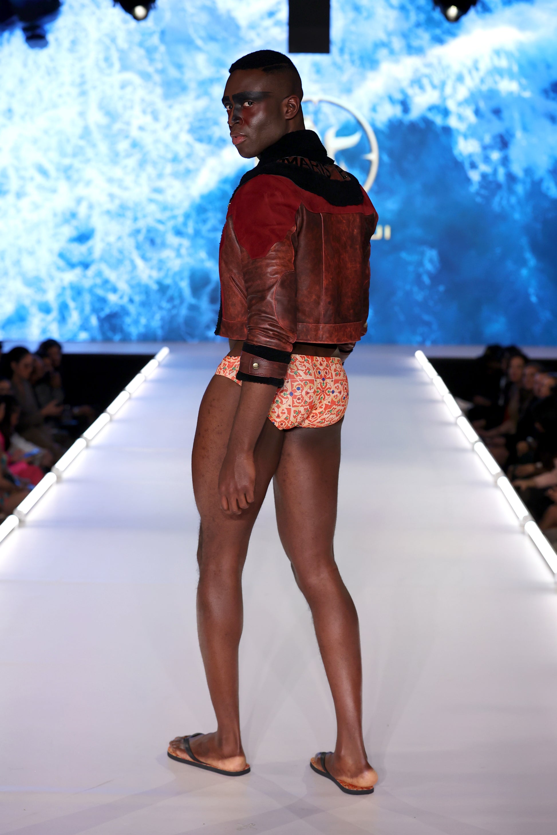 Our Constantinople Swim Brief for Men at New York Fashion Week. Speedo style cut