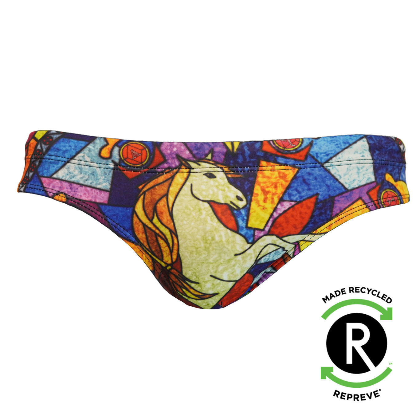 Stained Glass Men's Swim Briefs