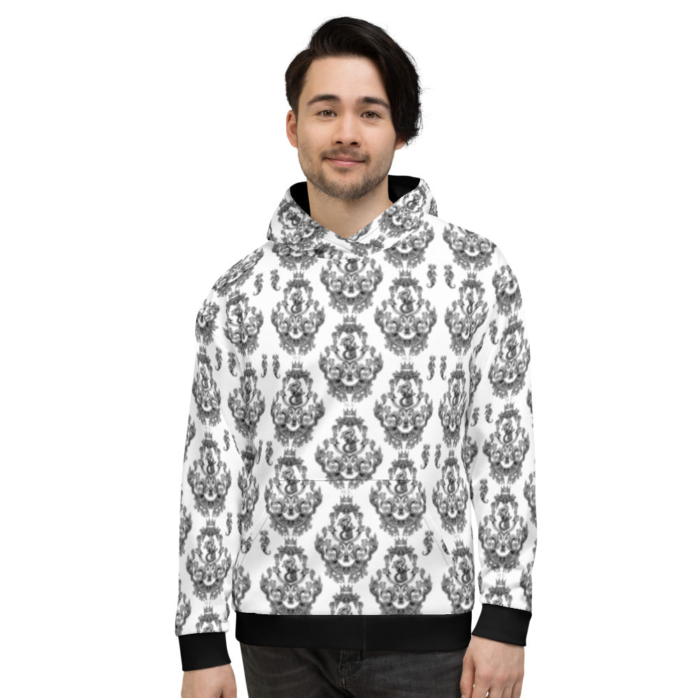 Black Baroque Hoodie