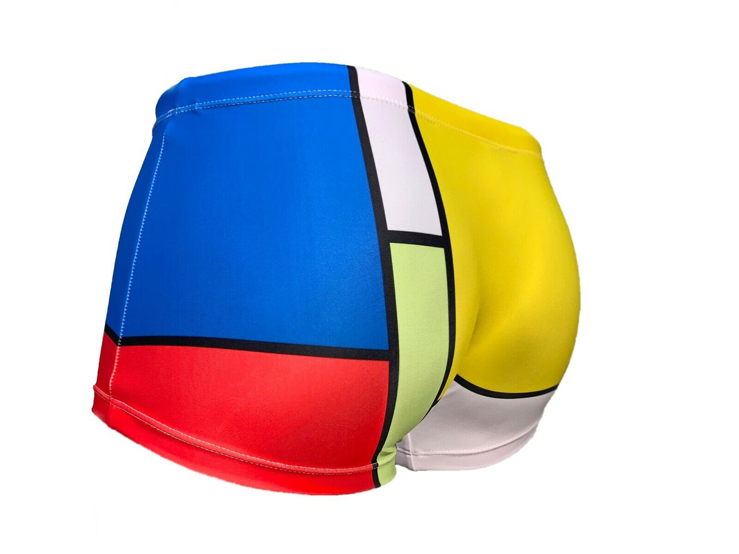 Mens ModRian Square Cut Swimsuit