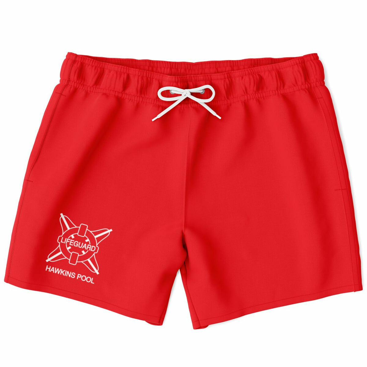 Hawkins Pool Life Guard Billy Costume Men's Mid-Length Swim Shorts