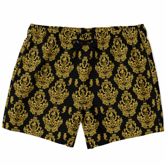 Gold Baroque Men's Swim Shorts