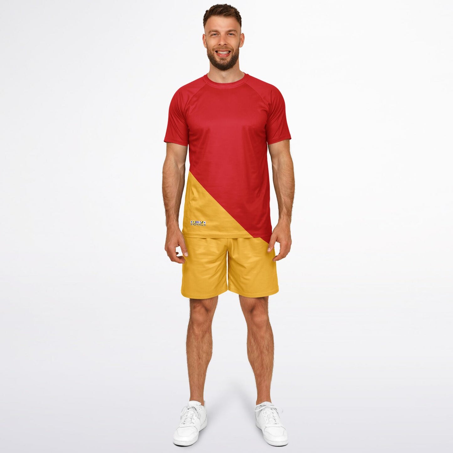 Signals "Man Overboard" Nautical Themed Shorts And Top Set for Men