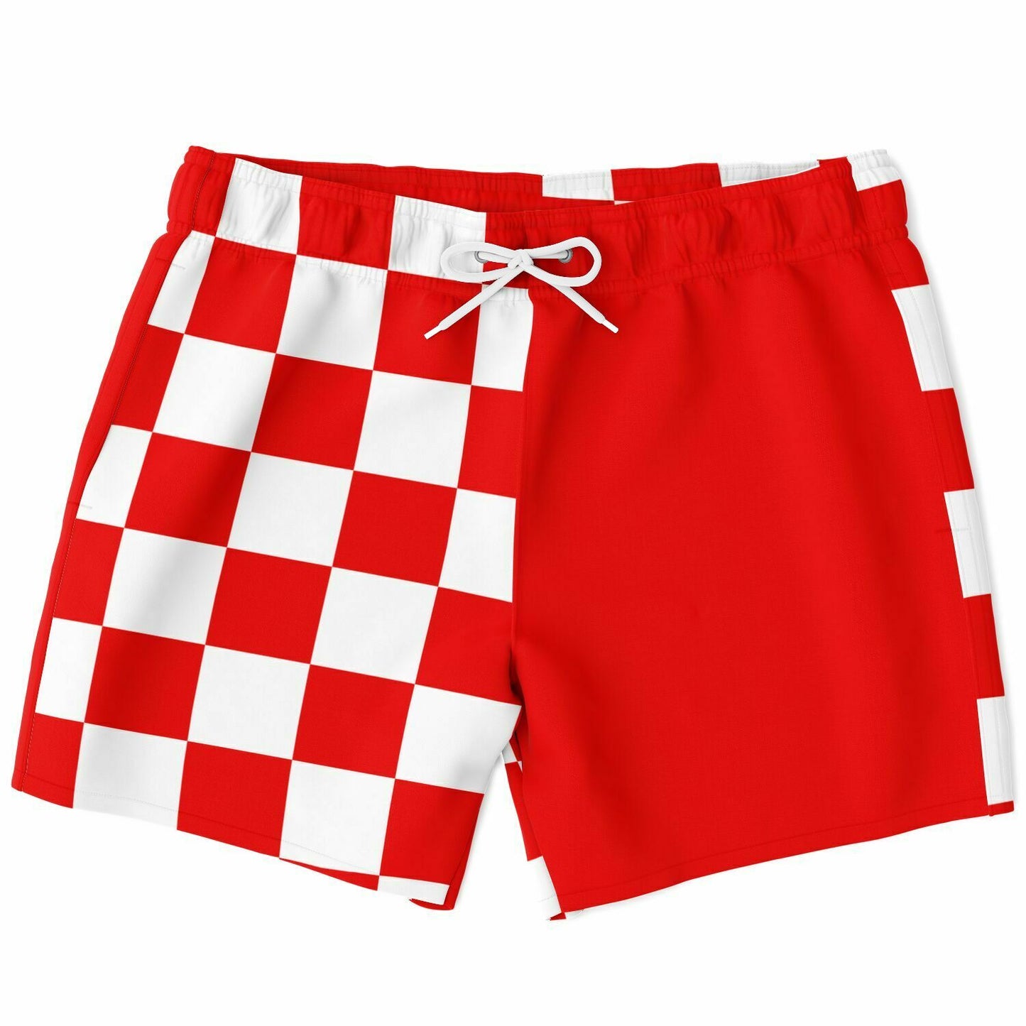 Nautical Signal Flag Inspired Swim Shots / Trunks. DANGER