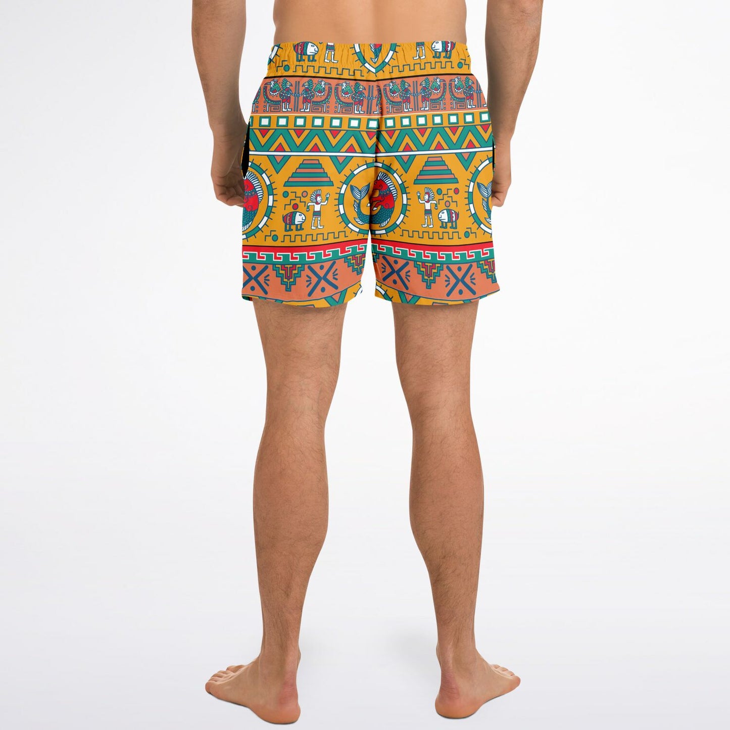 Aztec Men's Swim Shorts by Maris Equi