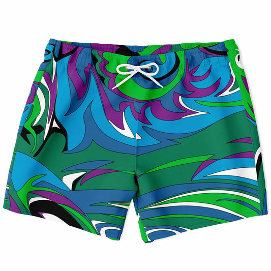 Mod Retro Swim Shorts for Men by Maris Equi