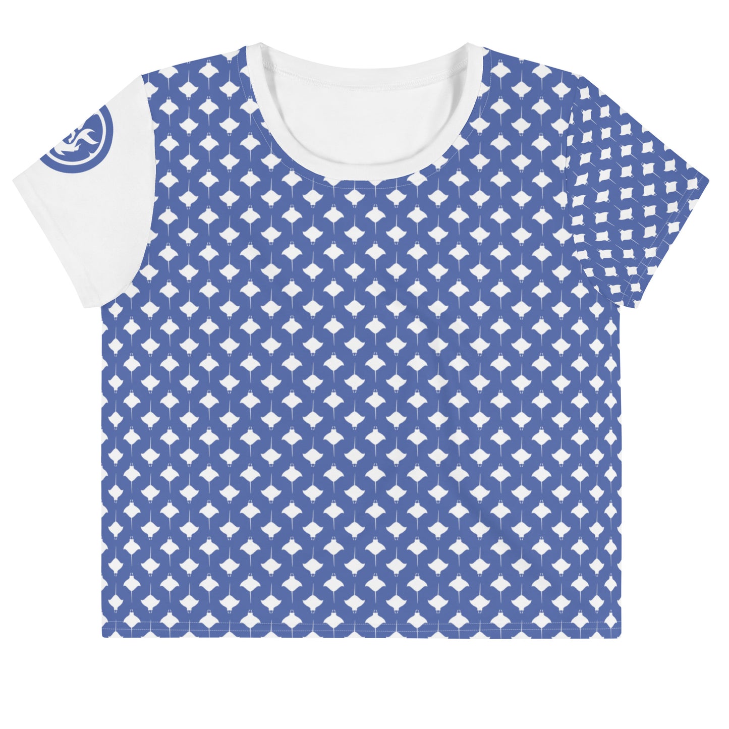 Manta Ray Crop Tee Shirt