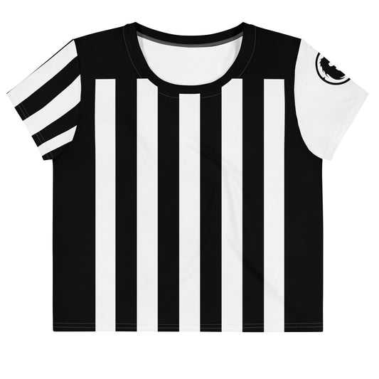 Referee Crop Tee Shirt