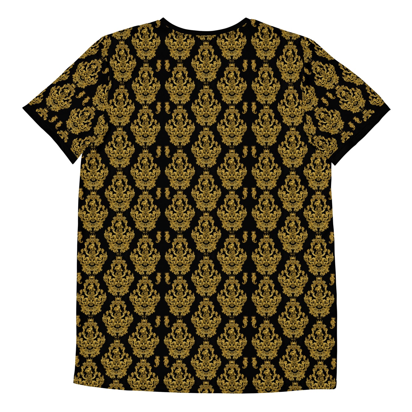 Gold Baroque Men's Sport Shirt