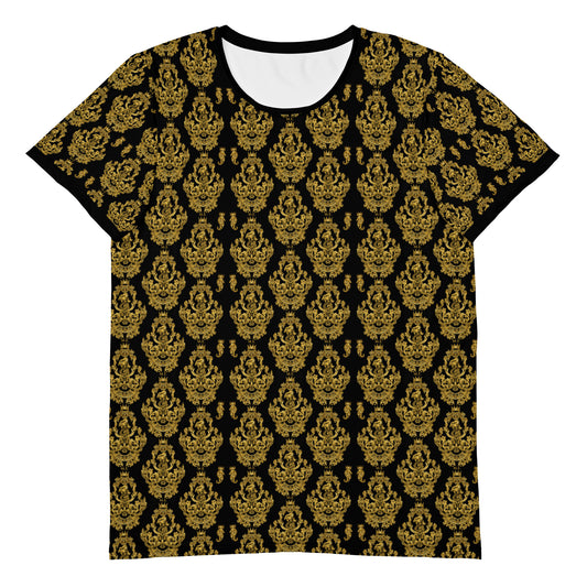Gold Baroque Men's Sport Shirt