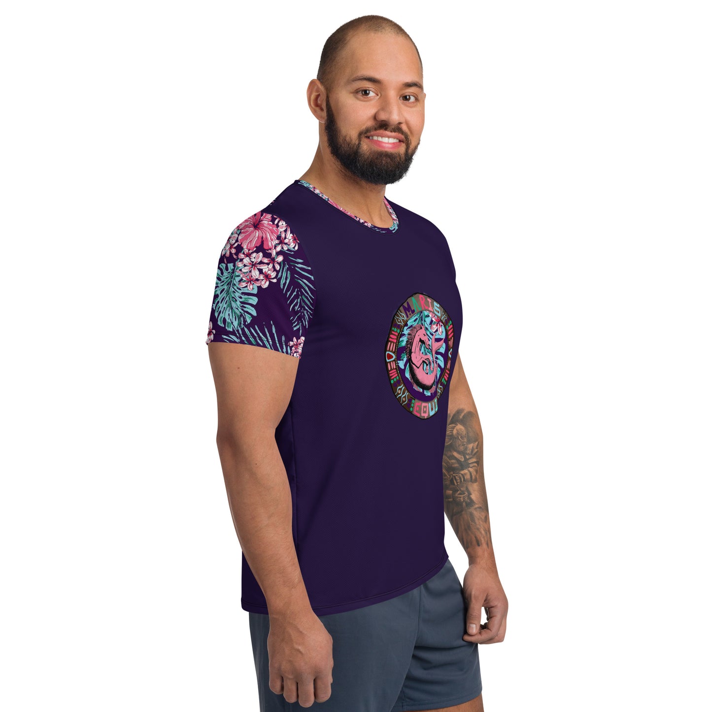 Floral Men's Sport Shirt