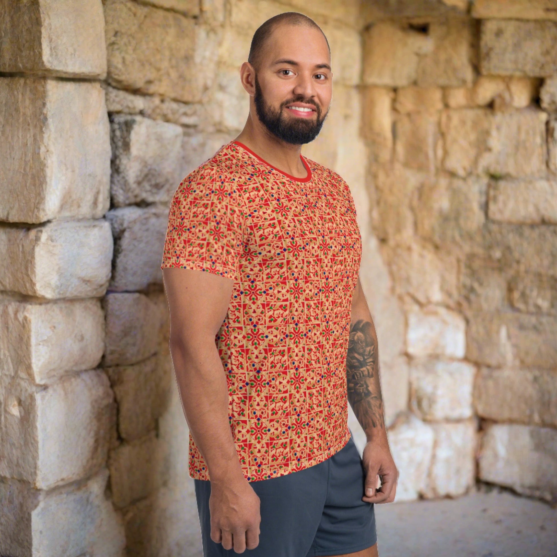 Our Constantinople Sport Shirt. It is the perfect compliment to our Constantinople Swim Brief.