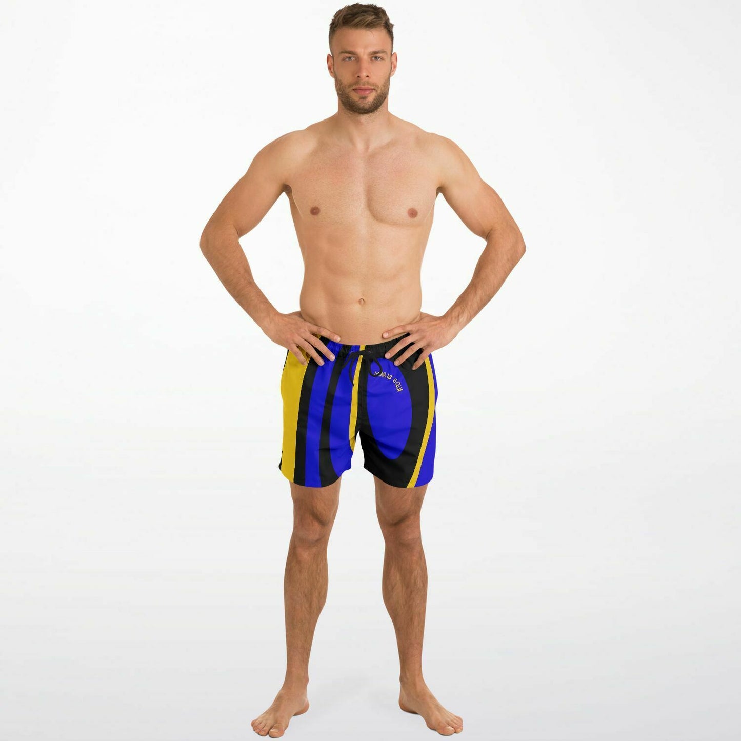 Surgeonfish Print Men's Swim Shorts