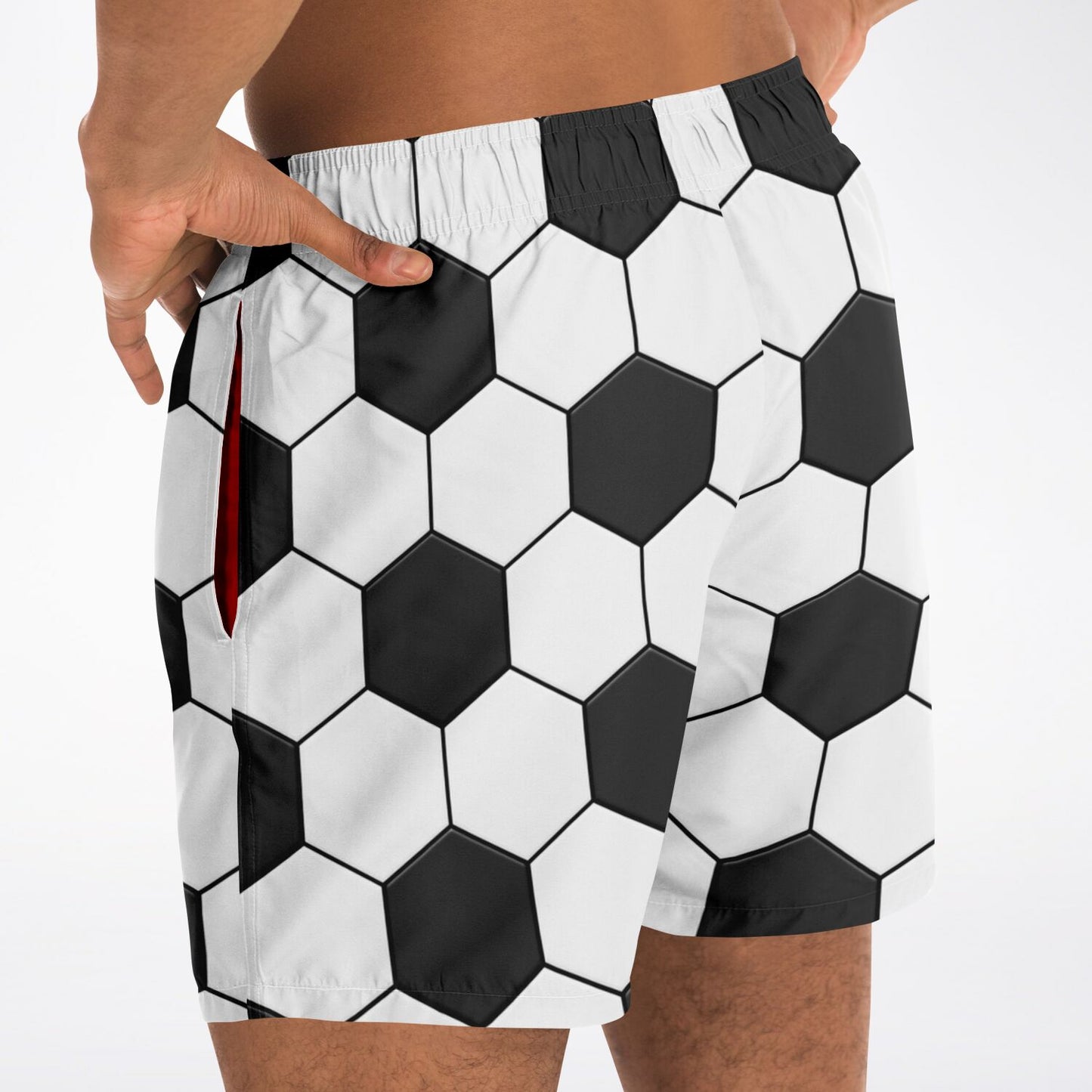 Soccer Ball Men's Swim Shorts