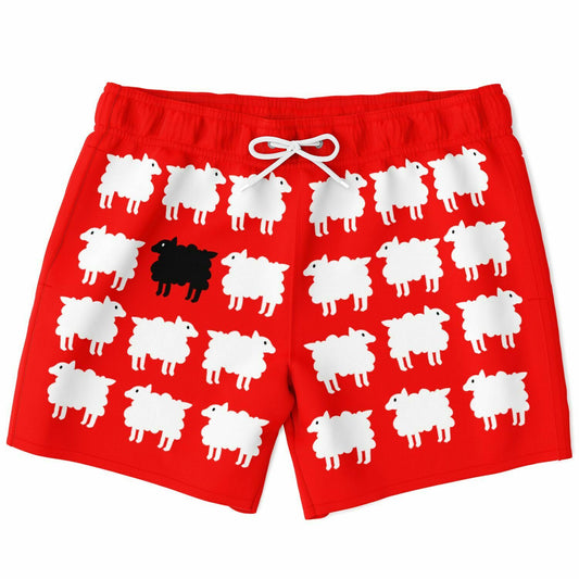 Black Sheep Diana Inspired Men's Swim Shorts / Trunks