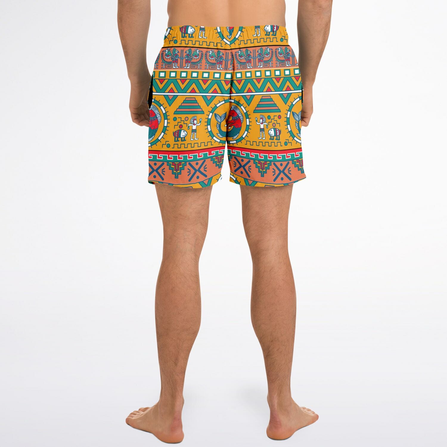 Aztec Men's Swim Shorts by Maris Equi