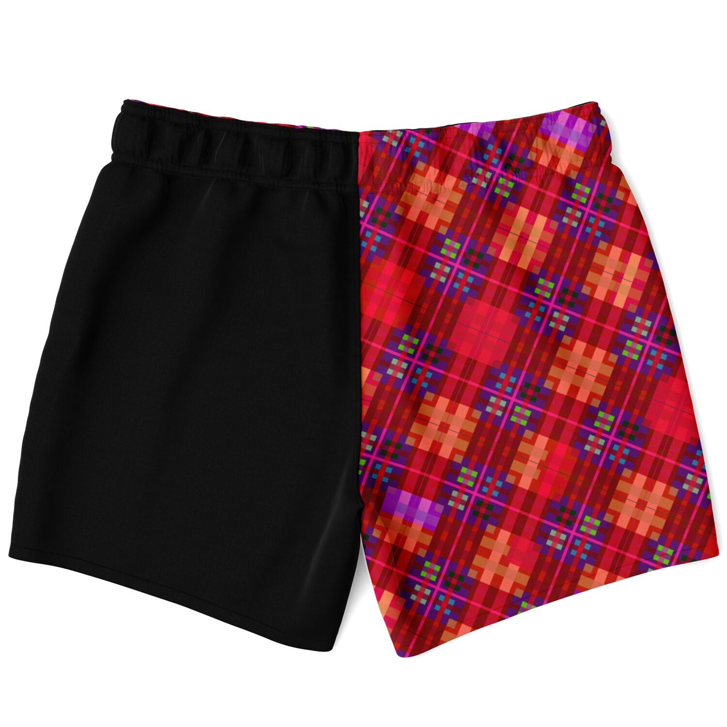 Red Tartan Men's Swim Shorts