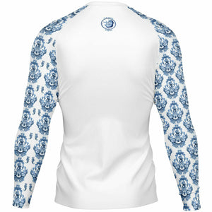 Men's Blue Baroque Rashguard