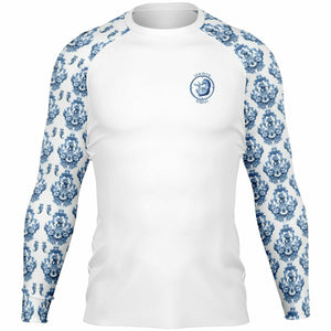 Men's Blue Baroque Rashguard
