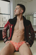 Load image into Gallery viewer, Clay Leather Jacket
