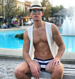 Load image into Gallery viewer, Nautical Swim Brief
