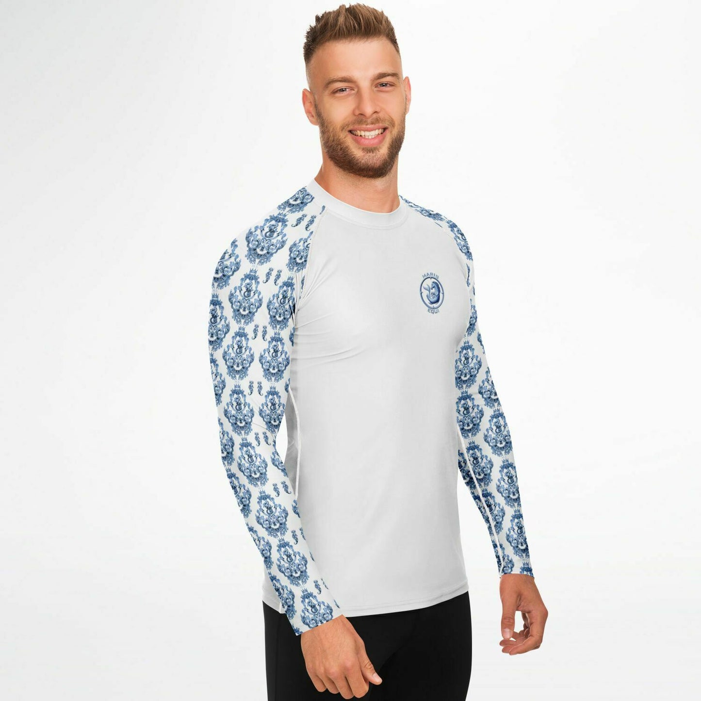 Blue Baroque Rashguard