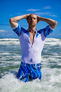One Piece Surfing Rashguard / Swimsuit / Wetsuit