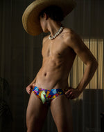 Load image into Gallery viewer, Stained Glass Swim Brief
