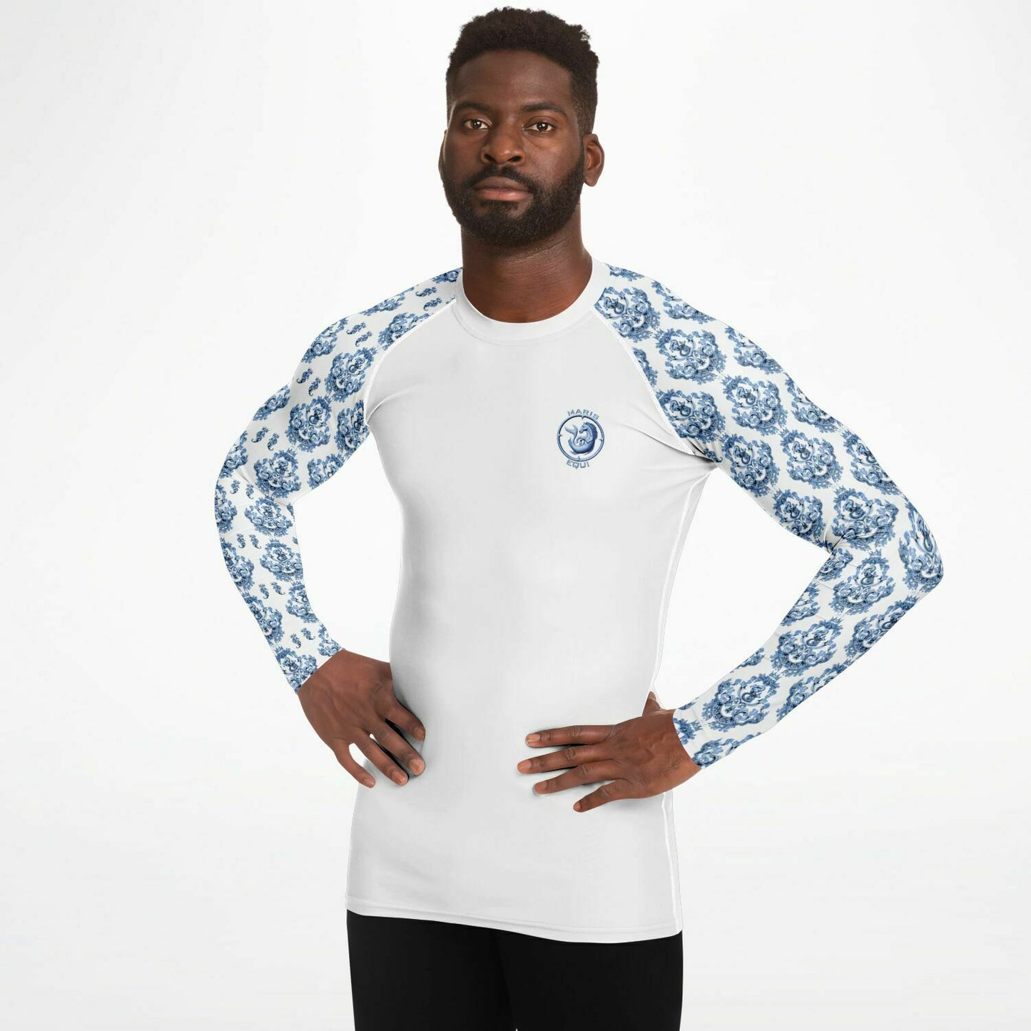 Blue Baroque Rashguard