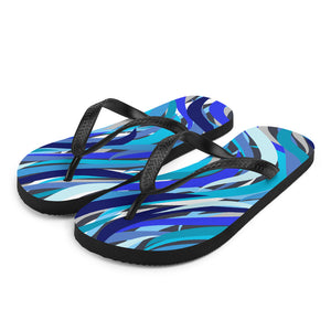 Ribbons of Blue Flip-Flops