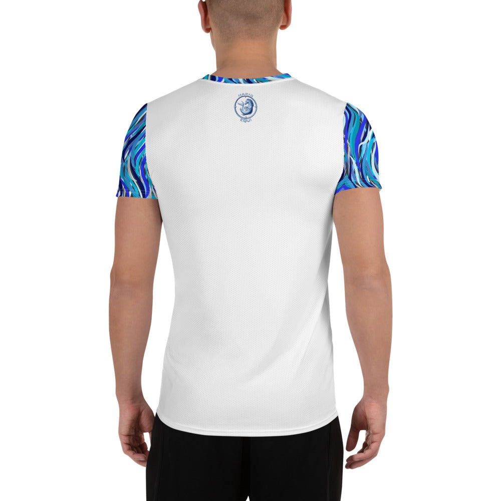 Ribbons of Blue Sport Shirt